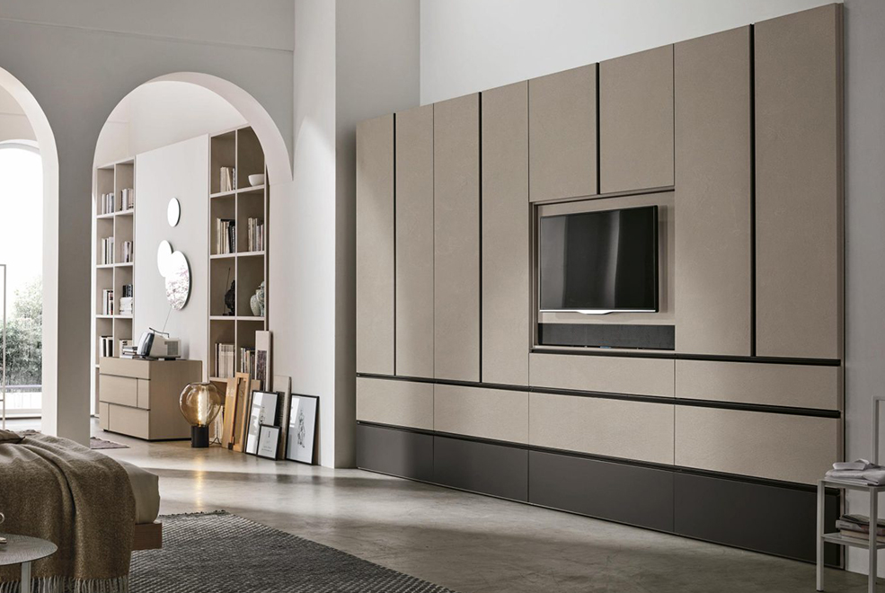 Modula Hinged door wardrobe