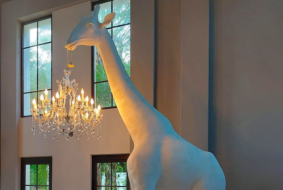 Giraffe in Love XL Lighting