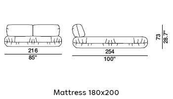 Vogue Cuoio Bed gallery