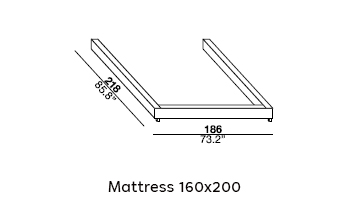 Vogue Cuoio Bed gallery