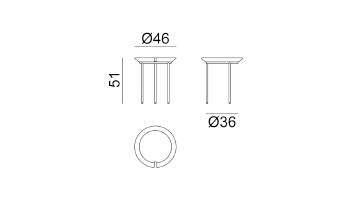 Brise 53/54/56 Coffee Table gallery