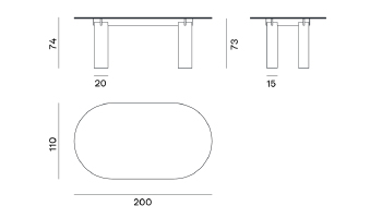 Daen 33/34 Dining Table gallery