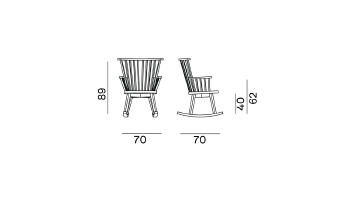 Gray 29 Rocking Chair gallery