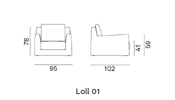 Loll 01/05 Armchair gallery